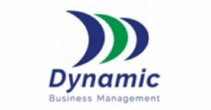 logo dynamic business magagement footer